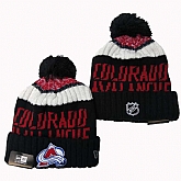 Colorado Avalanche Team Logo Knit Hat YD (2),baseball caps,new era cap wholesale,wholesale hats